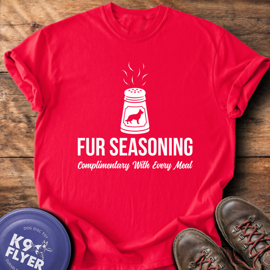 Fur Seasoning T-Shirt - Red