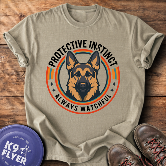 Protective Instinct T-Shirt - Khaki