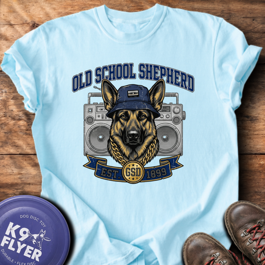 Old School Shepherd T-Shirt - Chambray