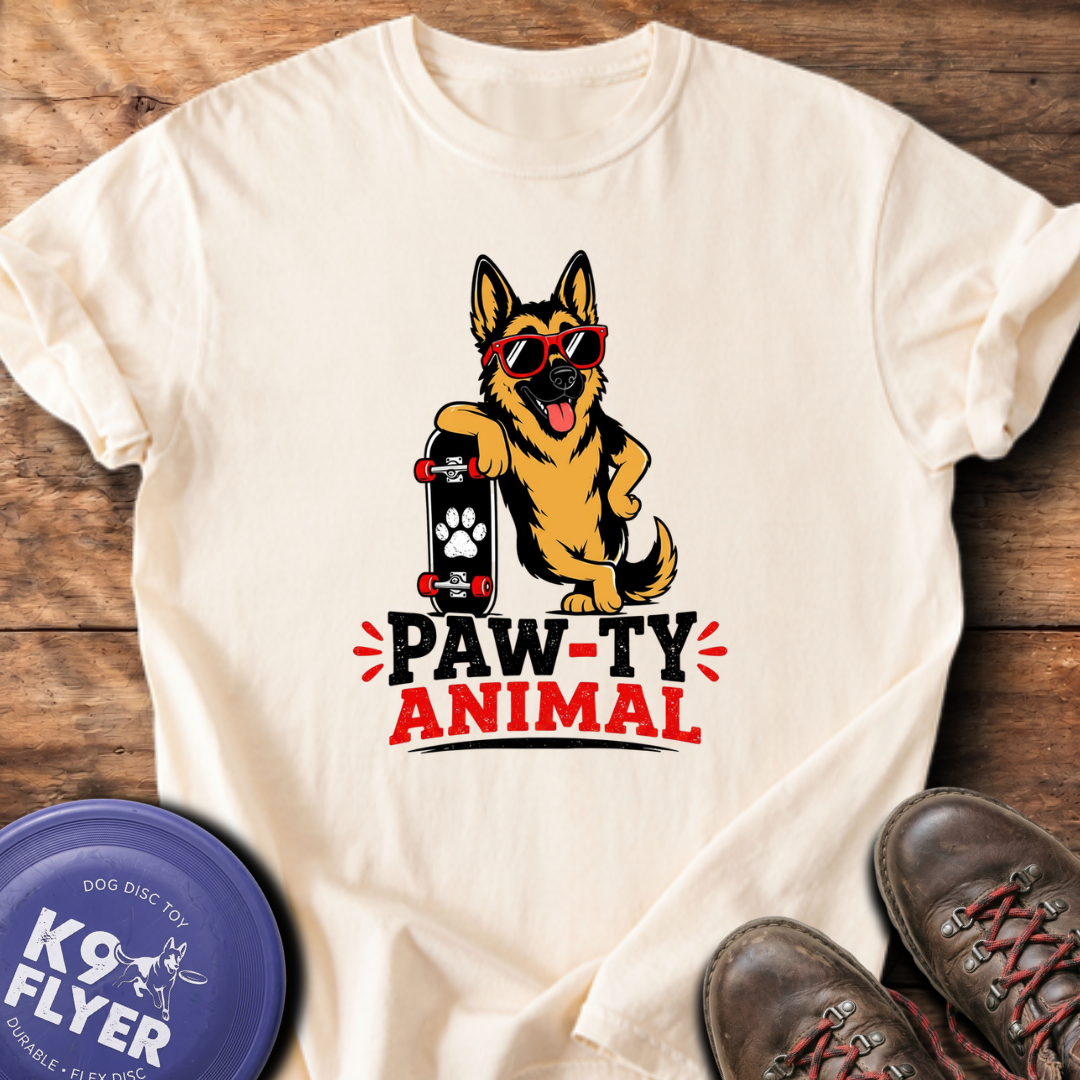 Pawty Animal T-Shirt - Ivory