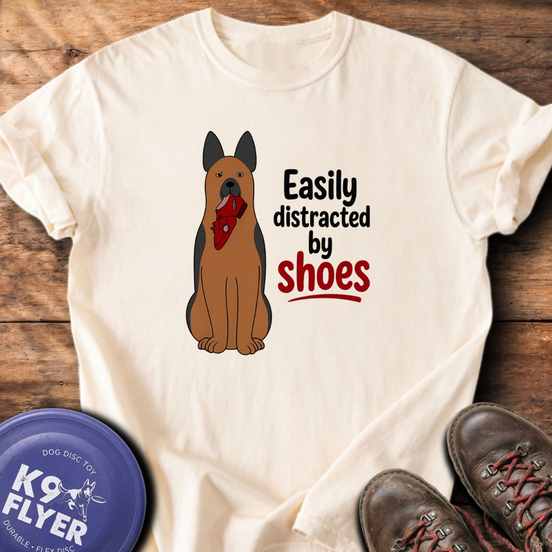 0015 Easily Distracted By Shoes - Ivory