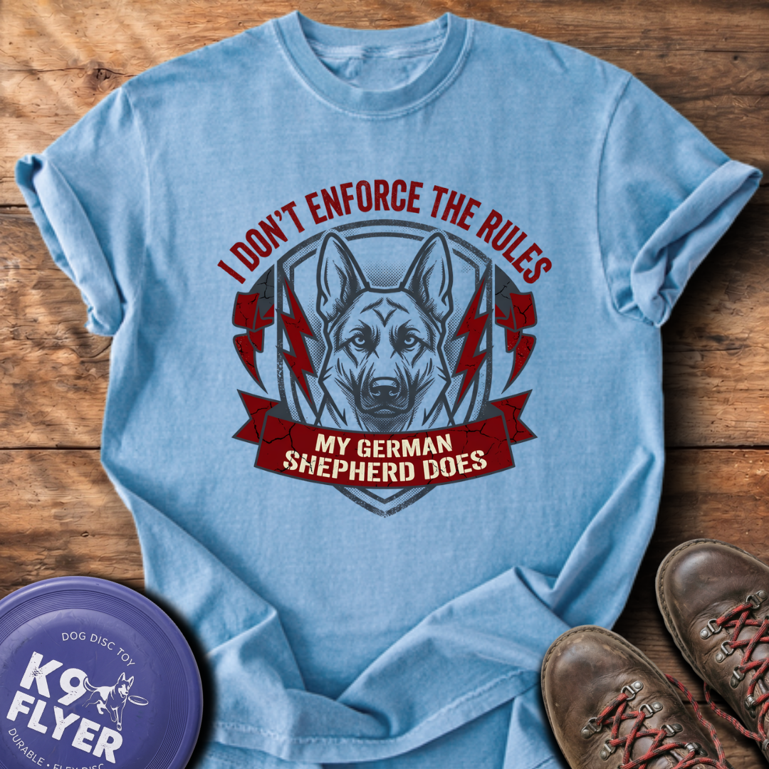 Enforce The Rules - Washed Denim