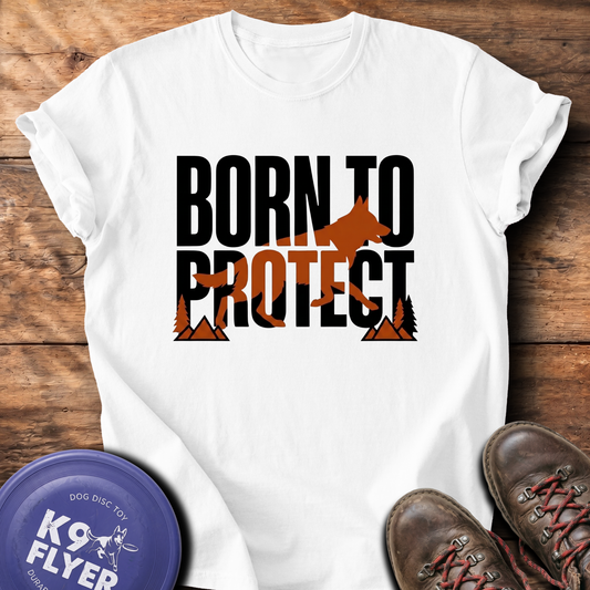 0127 Born To Protect - White