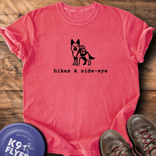 Hikes & Side Eye T-Shirt - Watermelon