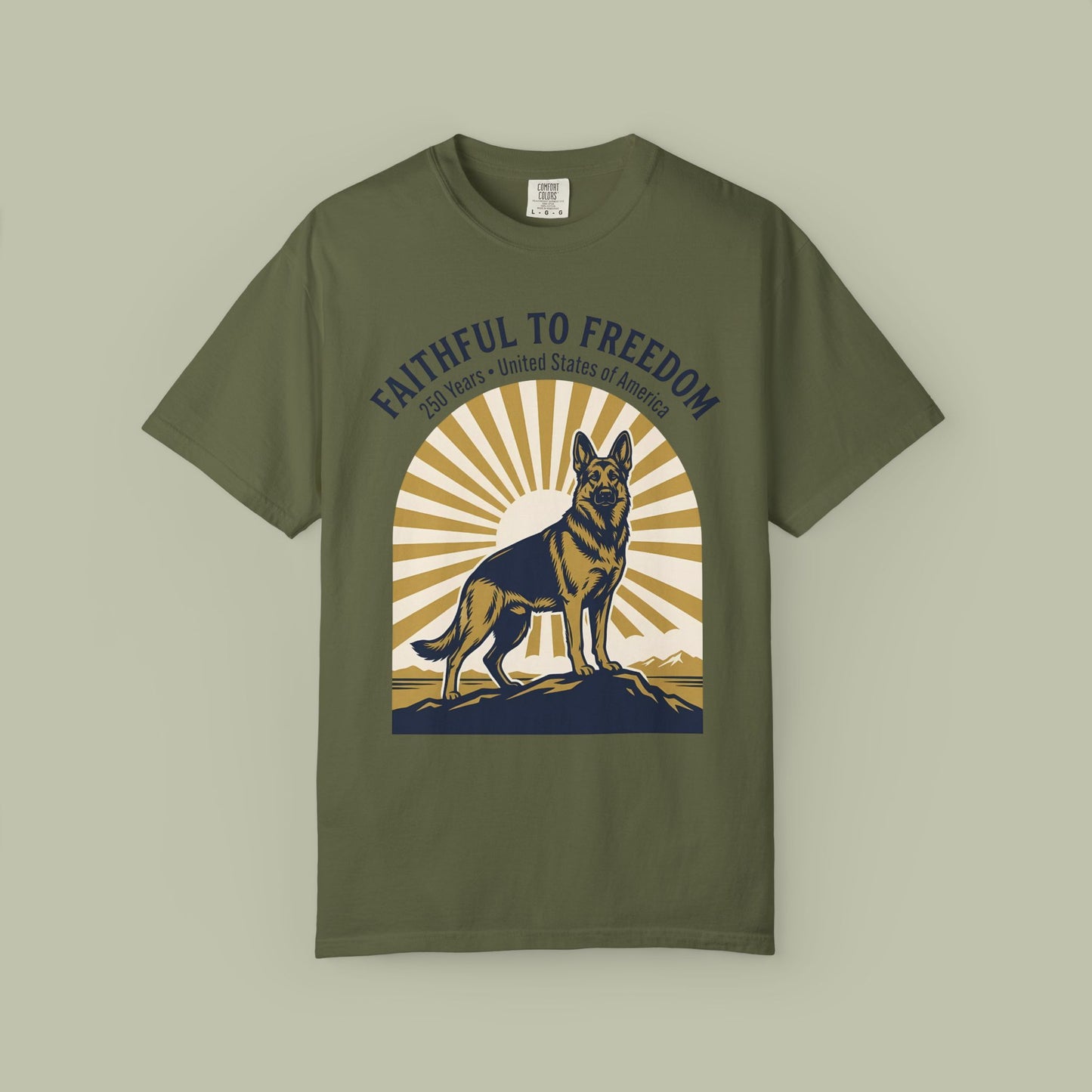 Retro Faithful To Freedom T-Shirt