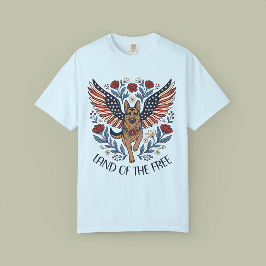 Land Of The Free GSD T-Shirt