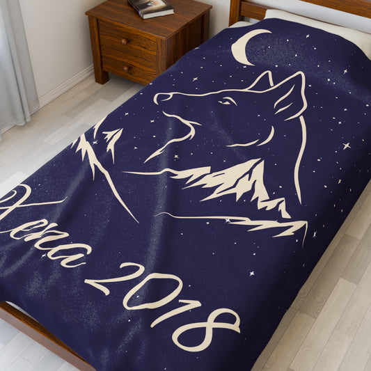 Under the Stars - Lightweight Name Blanket