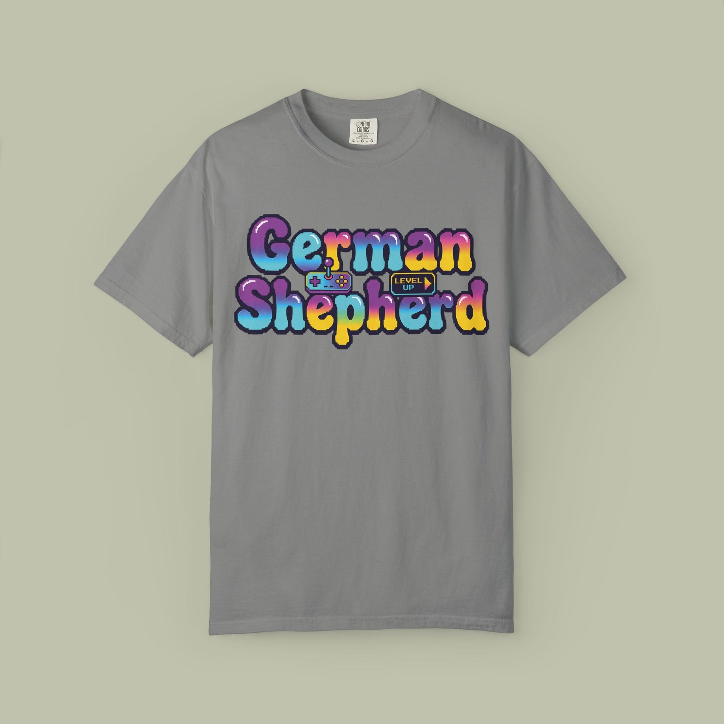 German Shepherd Gaming T-Shirt