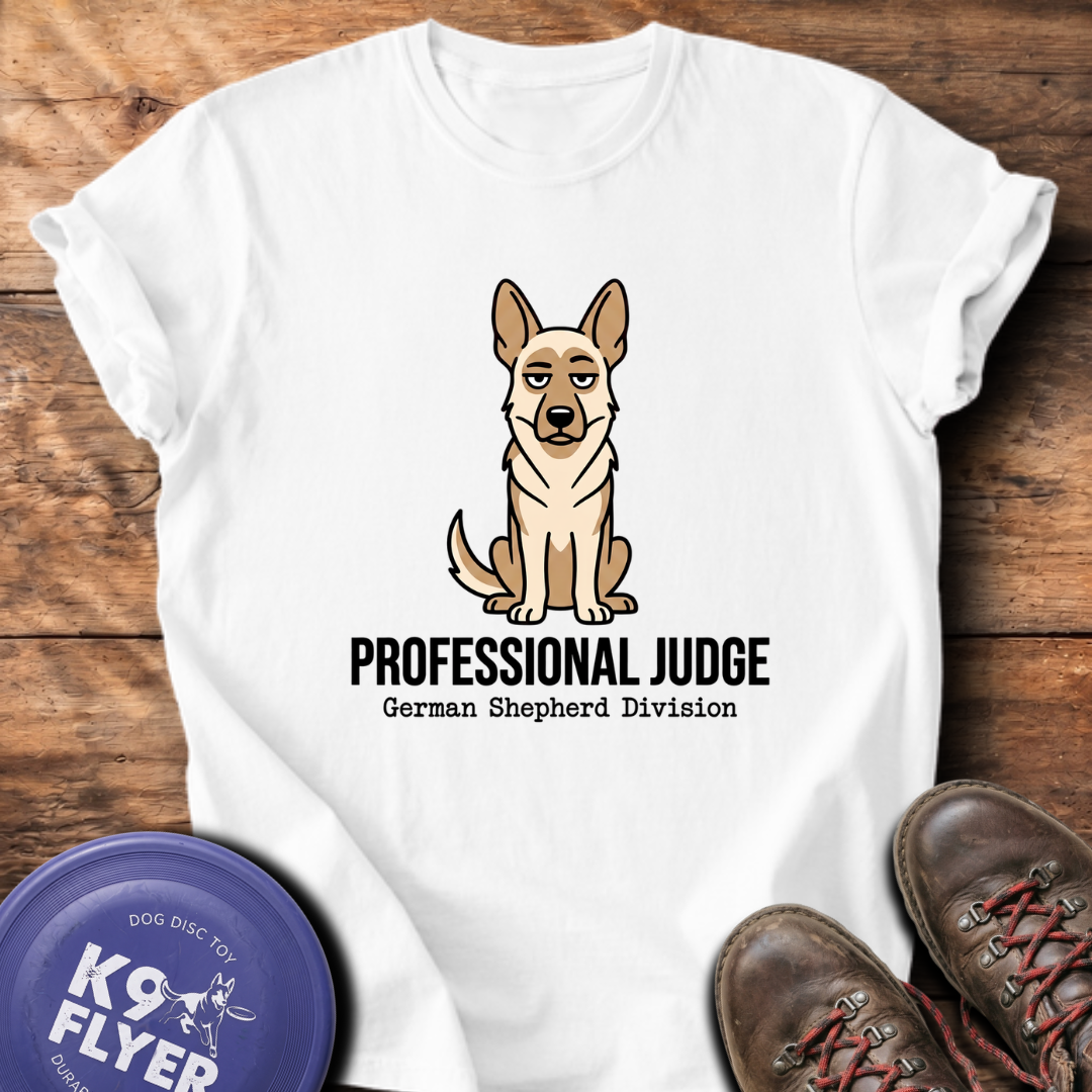Professional Judge T-Shirt - White