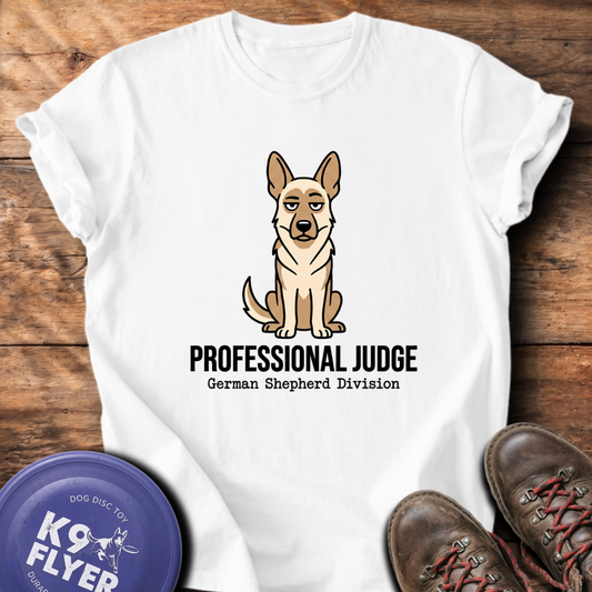 Professional Judge T-Shirt - White