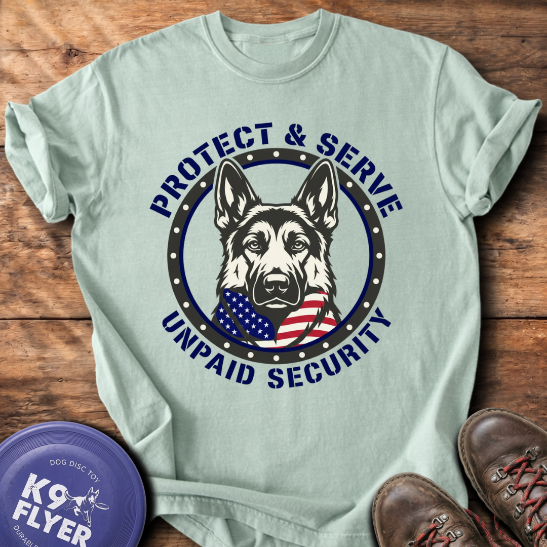Unpaid Security T-Shirt - Bay