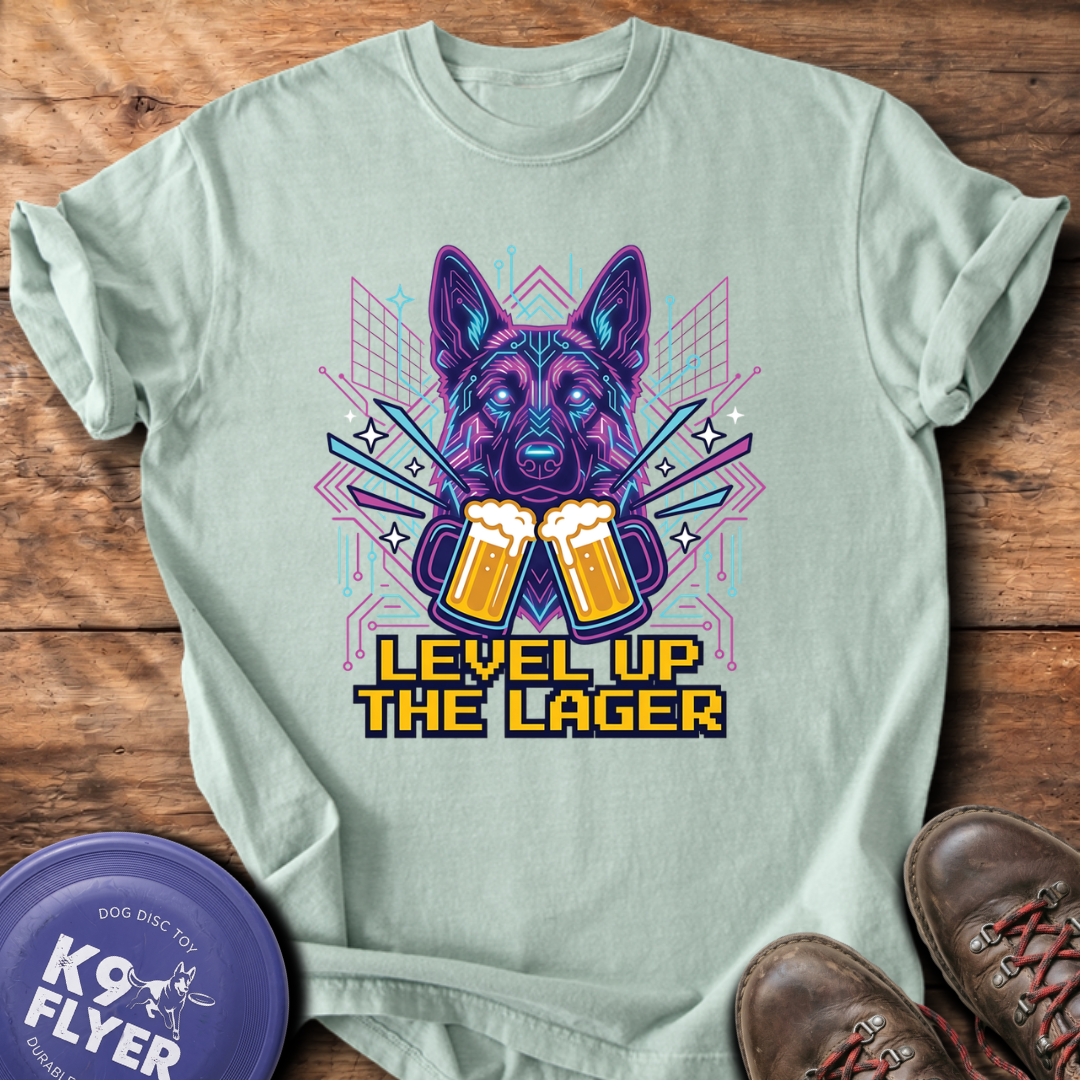 Level Up The Lager T-Shirt - Bay