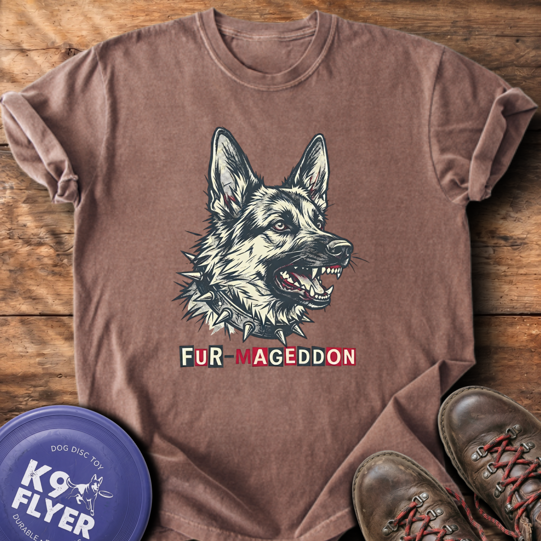 Fur-Mageddon T-Shirt - Espresso