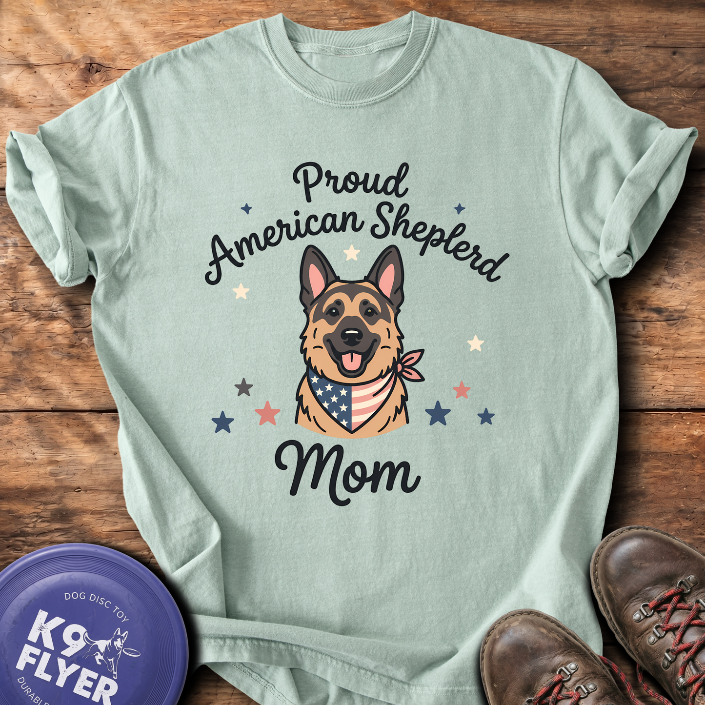 0117 Proud American Shepherd Mom - Bay