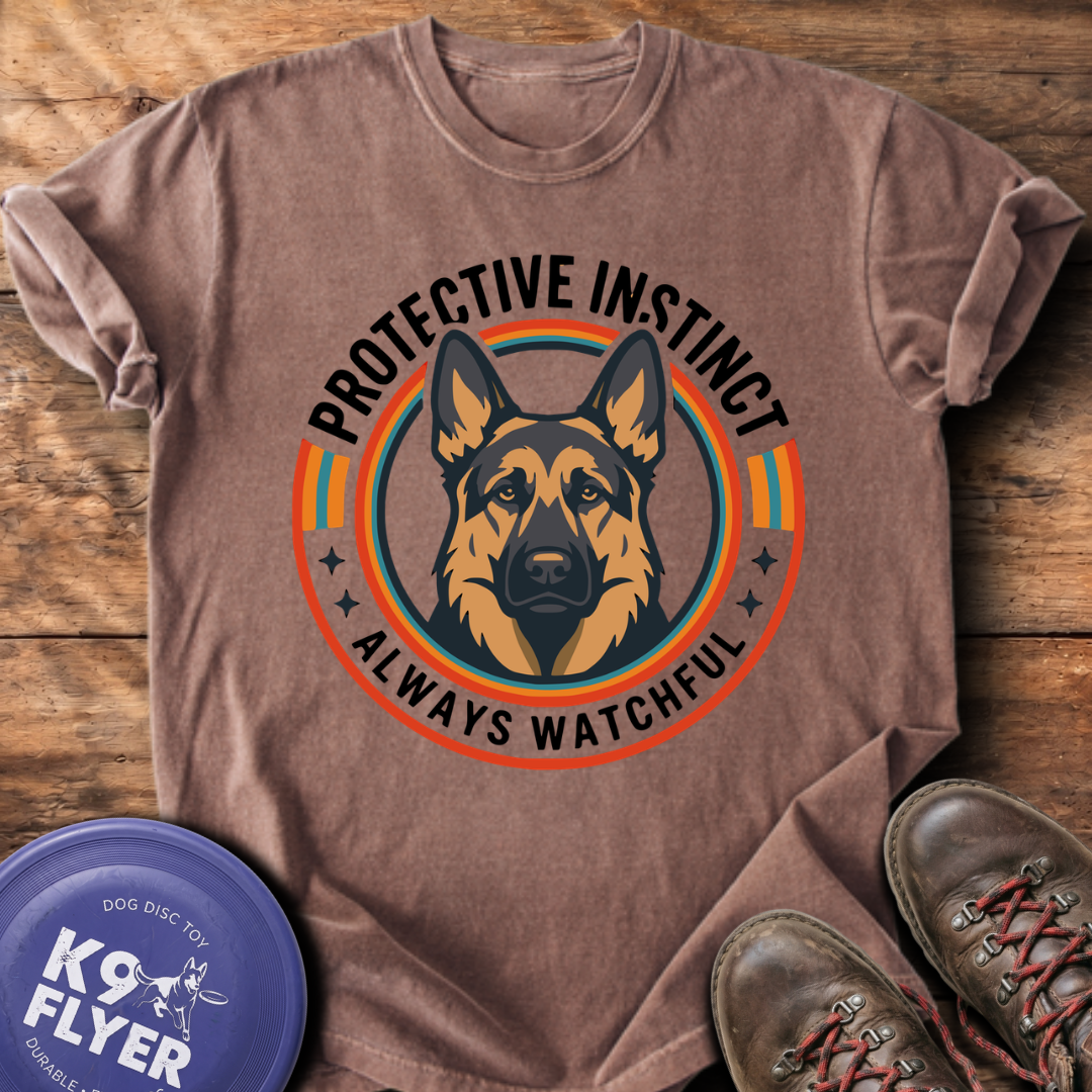 Protective Instinct T-Shirt - Espresso