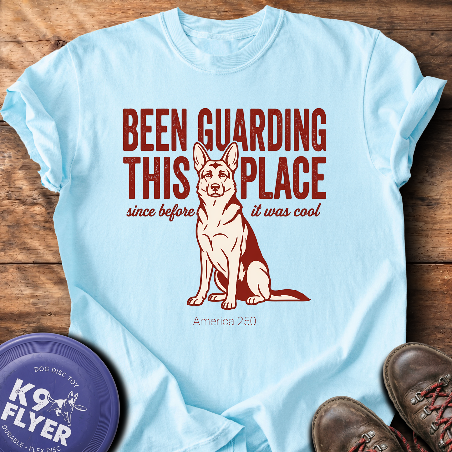0098 Been Guarding This Place - Chambray