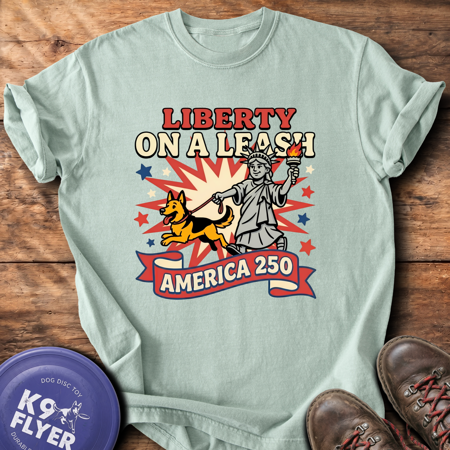 0114 Liberty On A Leash - Bay