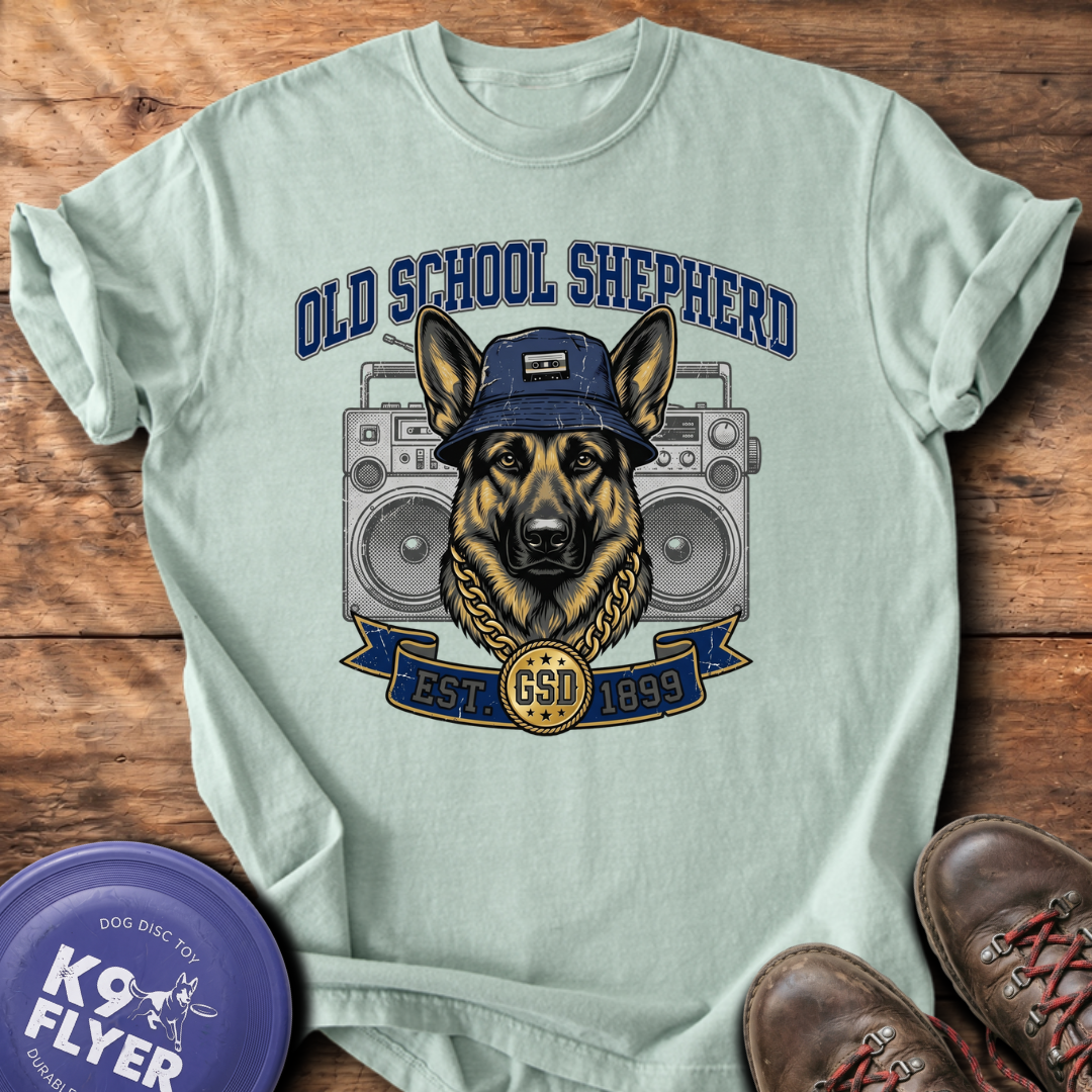 Old School Shepherd T-Shirt - Bay