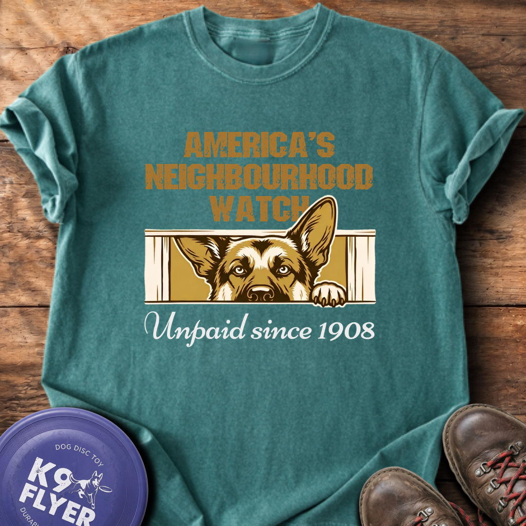 Neighbourhood Watch T-Shirt - Blue Spruce