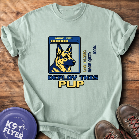 Deploy This Pup T-Shirt - Bay