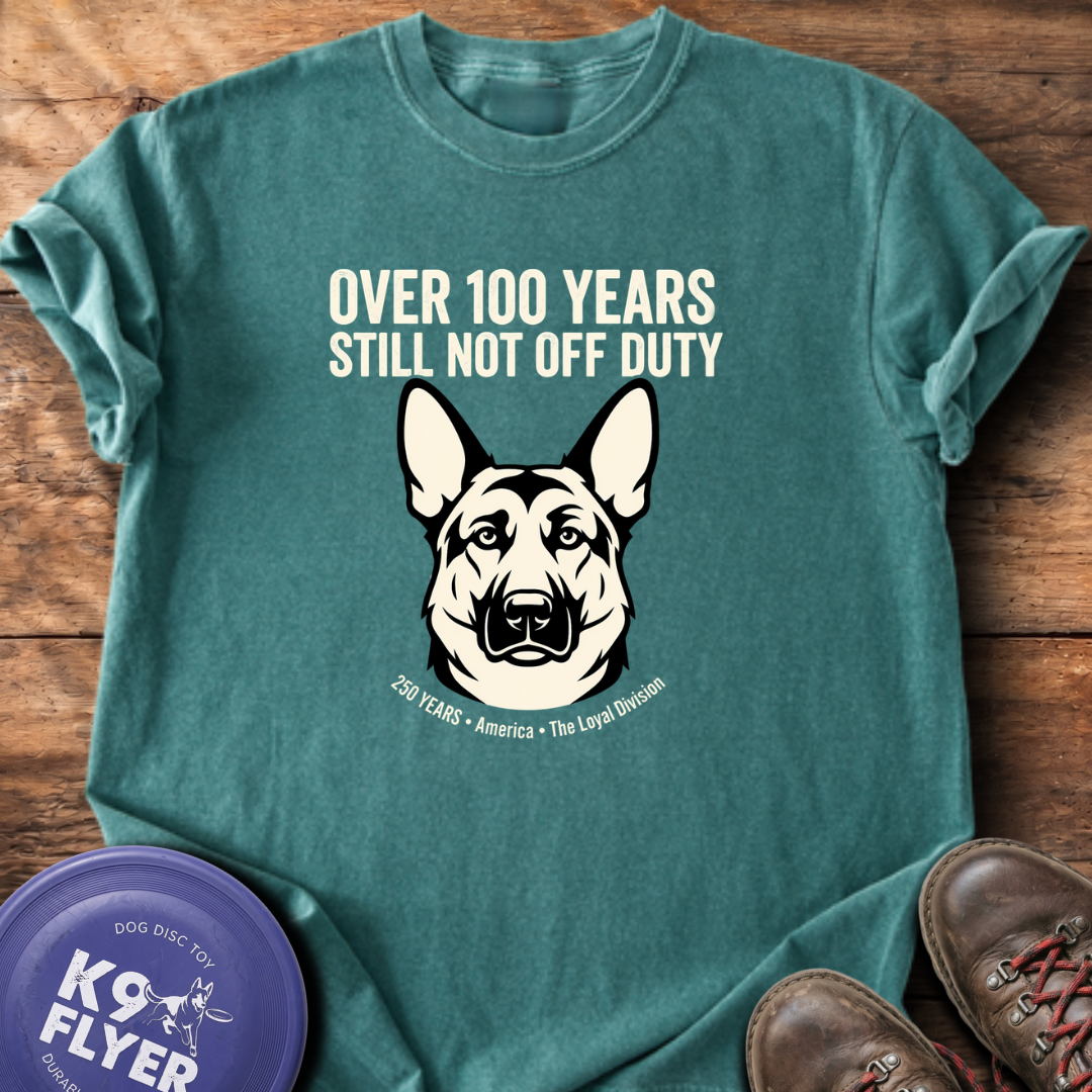 Still Not Off Duty T-Shirt - Blue Spruce