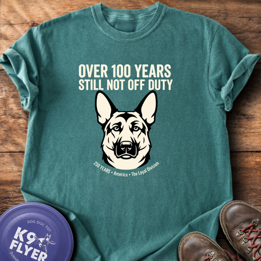 Still Not Off Duty T-Shirt - Blue Spruce