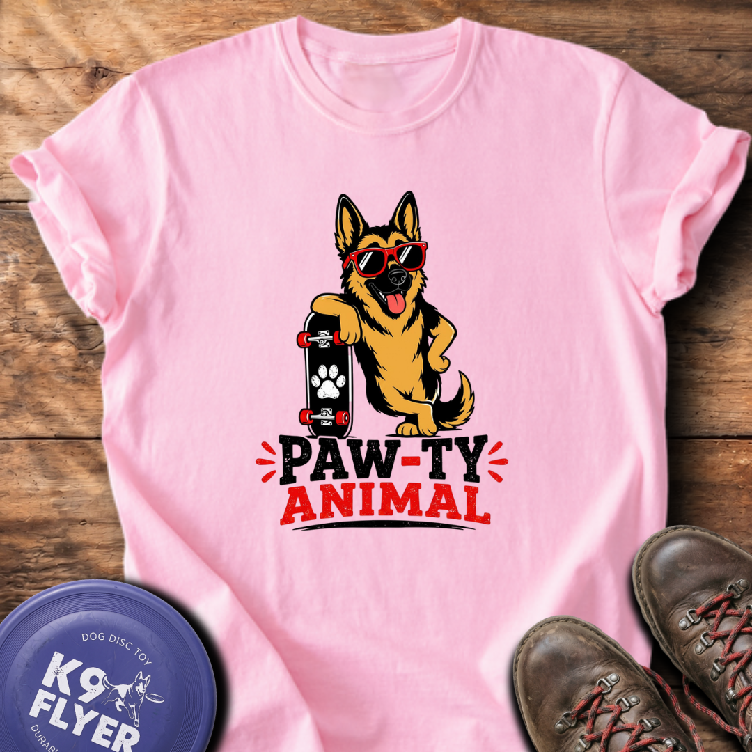 Pawty Animal T-Shirt - Blossom