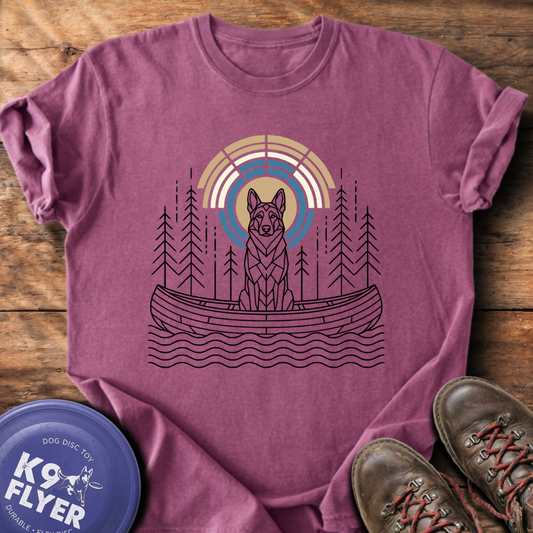 Canoe T-Shirt - Berry