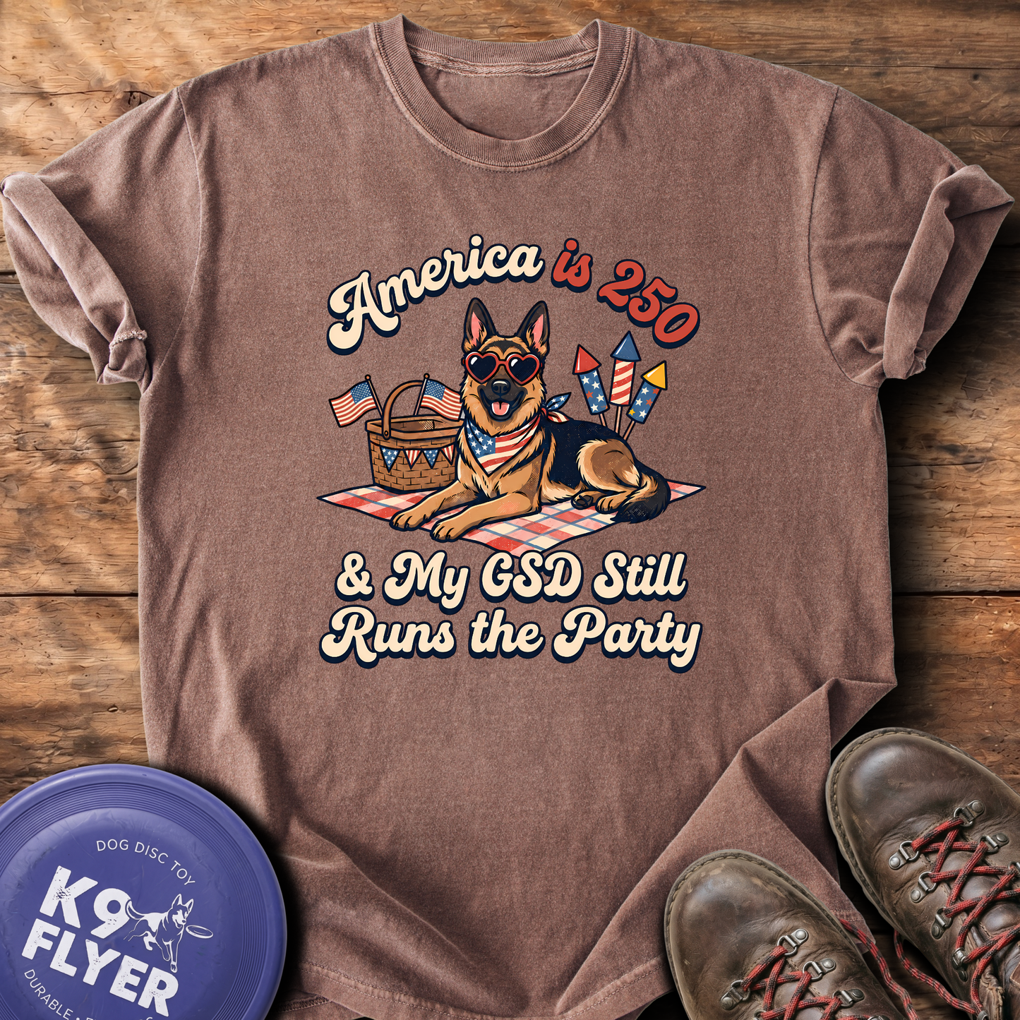 0109 My GSD Still Runs The Party - Espresso