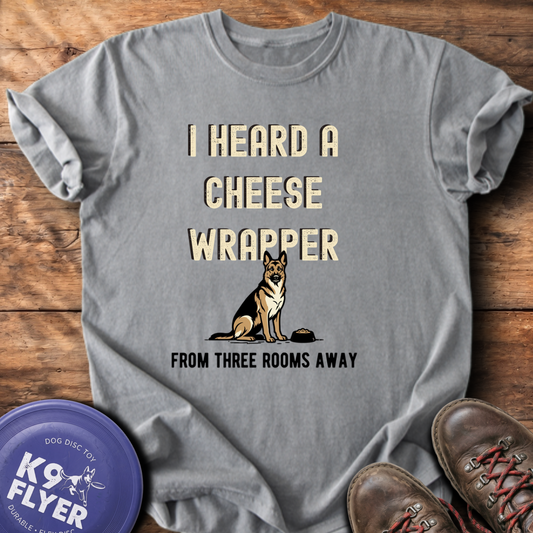 Cheese Wrapper T-Shirt - Grey
