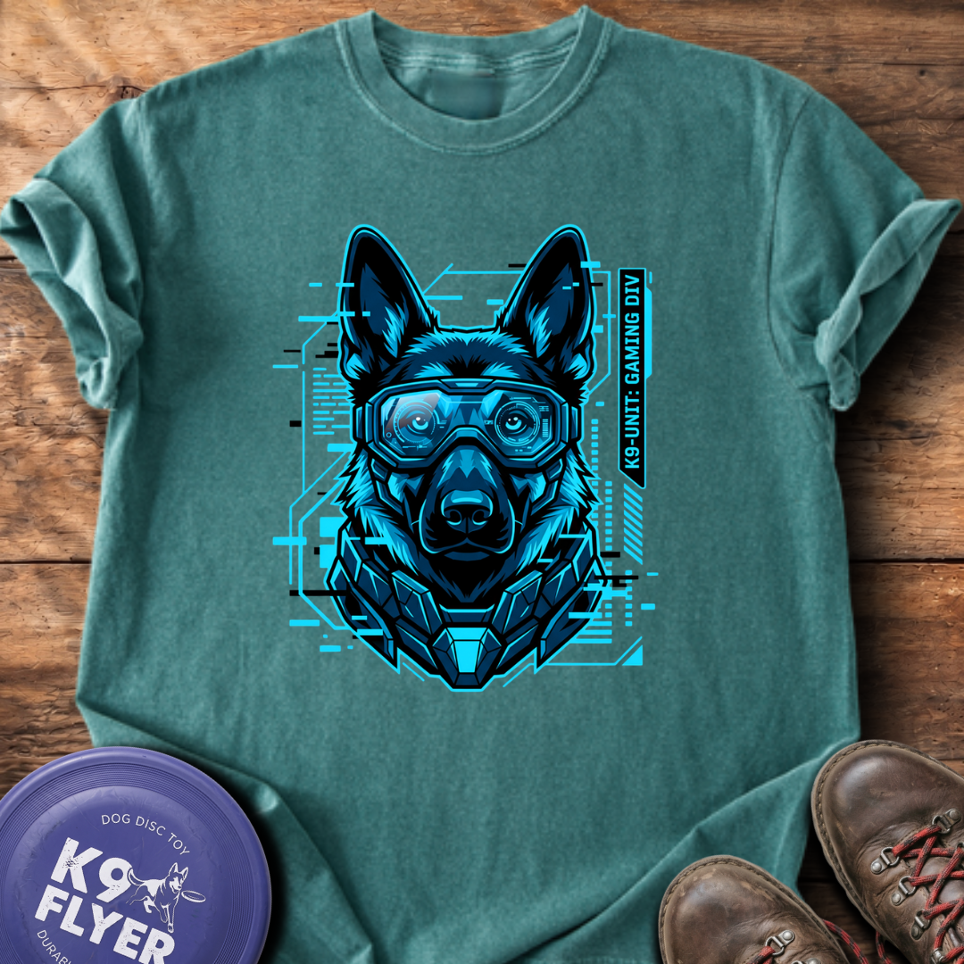 K9 Gaming Division T-Shirt - Blue Spruce