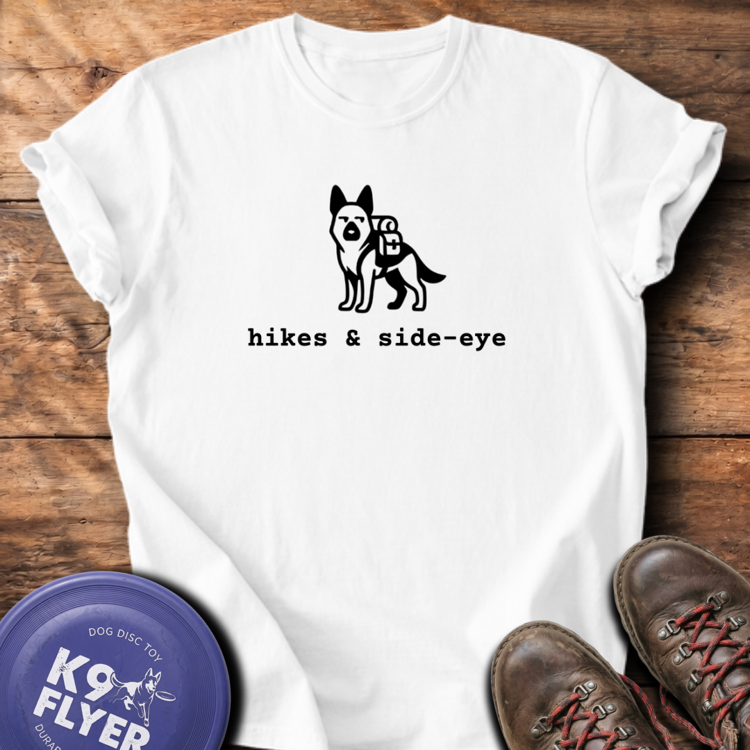 Hikes & Side Eye T-Shirt - White