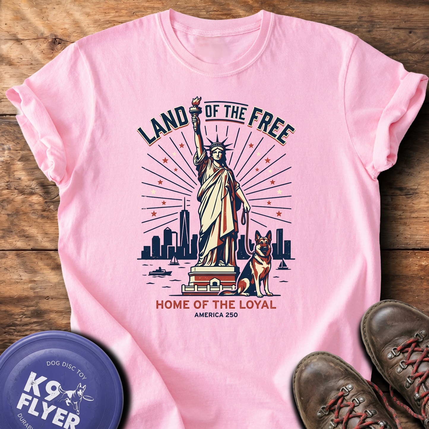 0113 Statue Of Liberty And GSD - Blossom