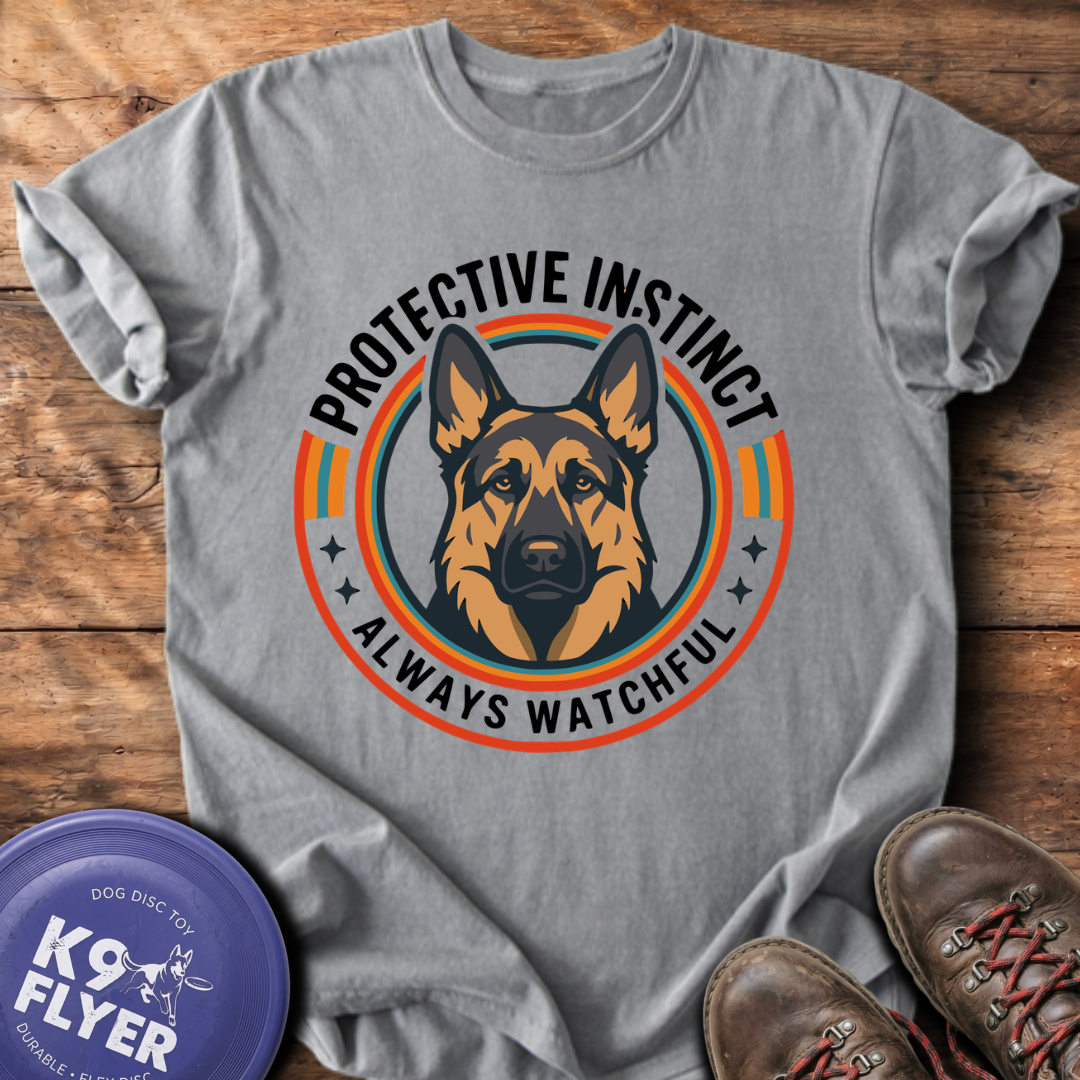 Protective Instinct T-Shirt - Grey