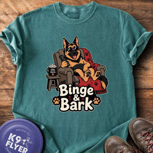 Binge & Bark T-Shirt - Blue Spruce
