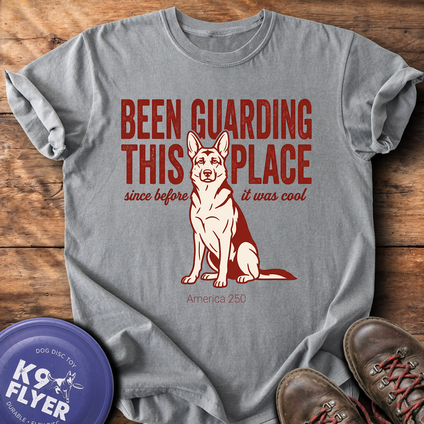 0098 Been Guarding This Place - Grey