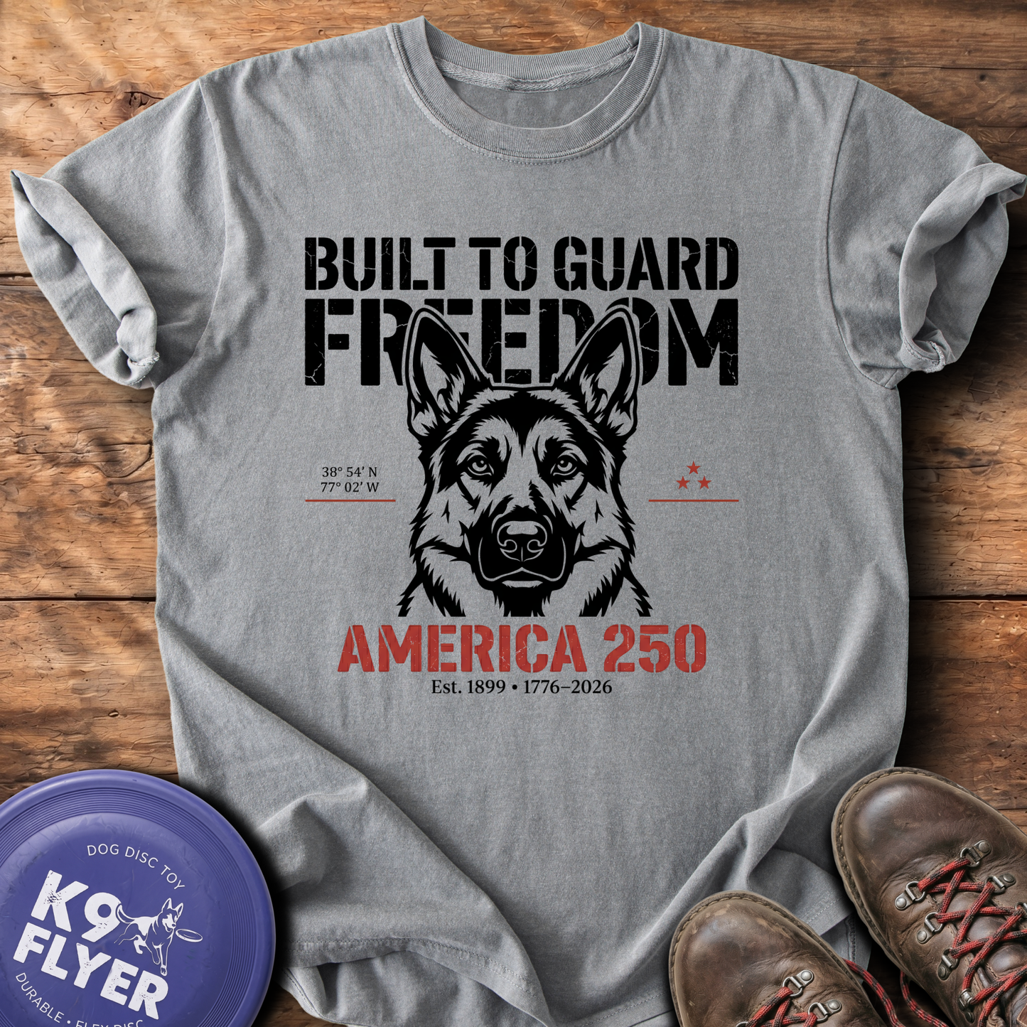 0100 Built To Guard - Grey