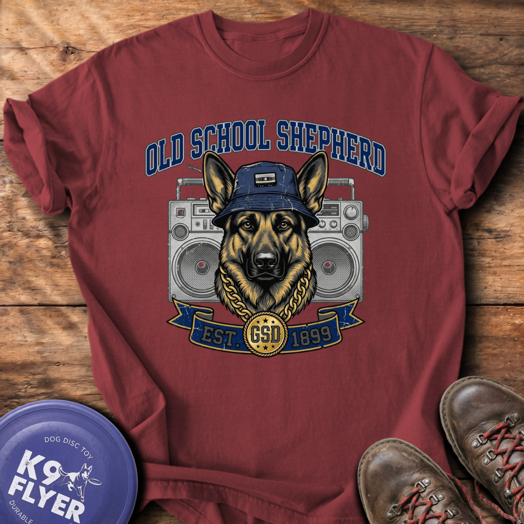 Old School Shepherd T-Shirt - Brick