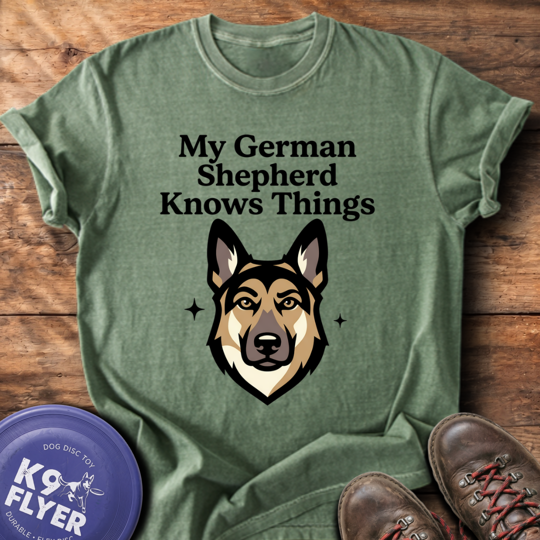 My GSD Knows Things - Moss