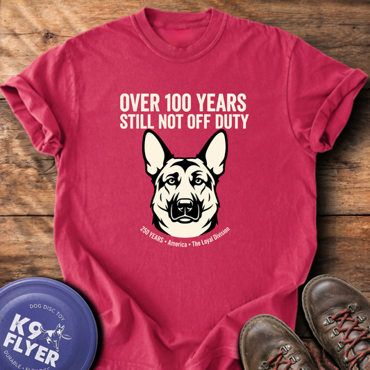 Still Not Off Duty T-Shirt - Chili