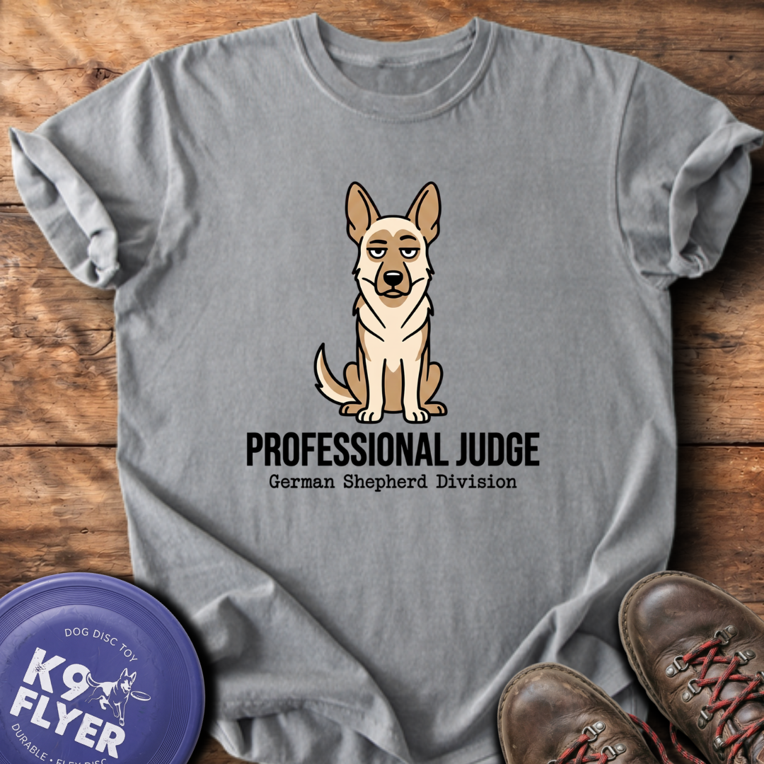 Professional Judge T-Shirt - Grey