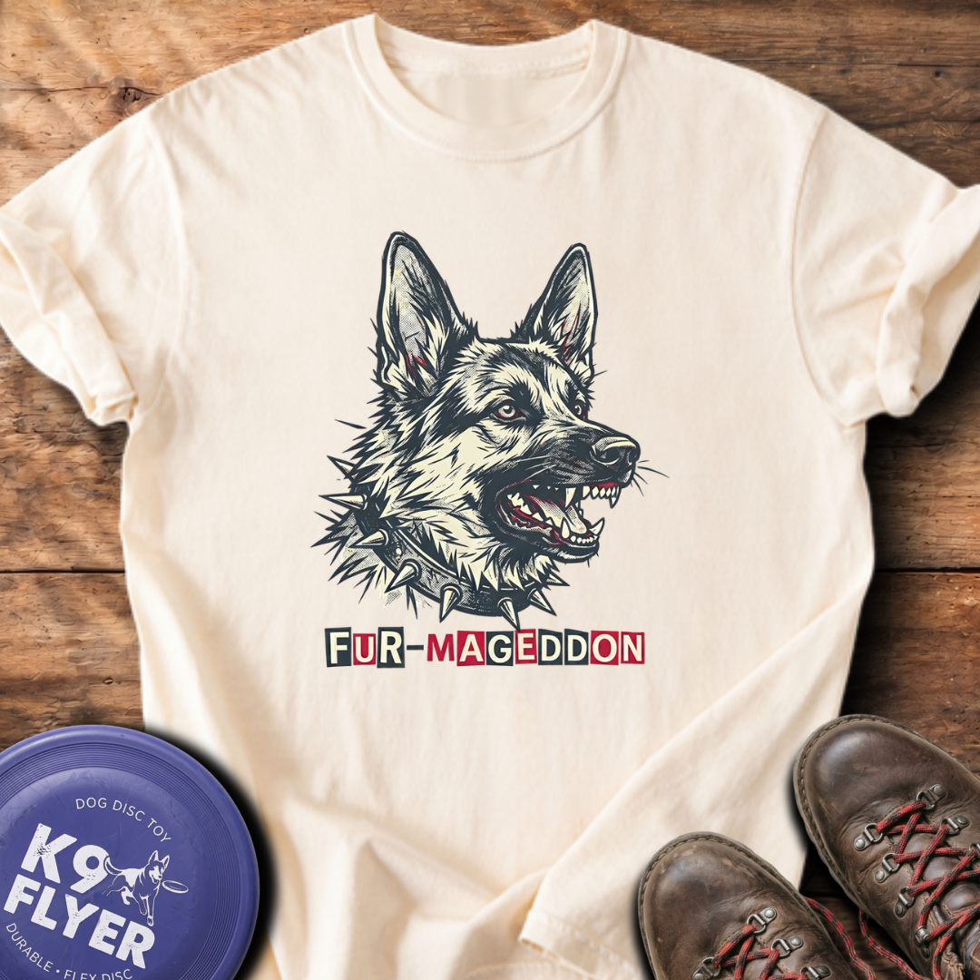 Fur-Mageddon T-Shirt - Ivory