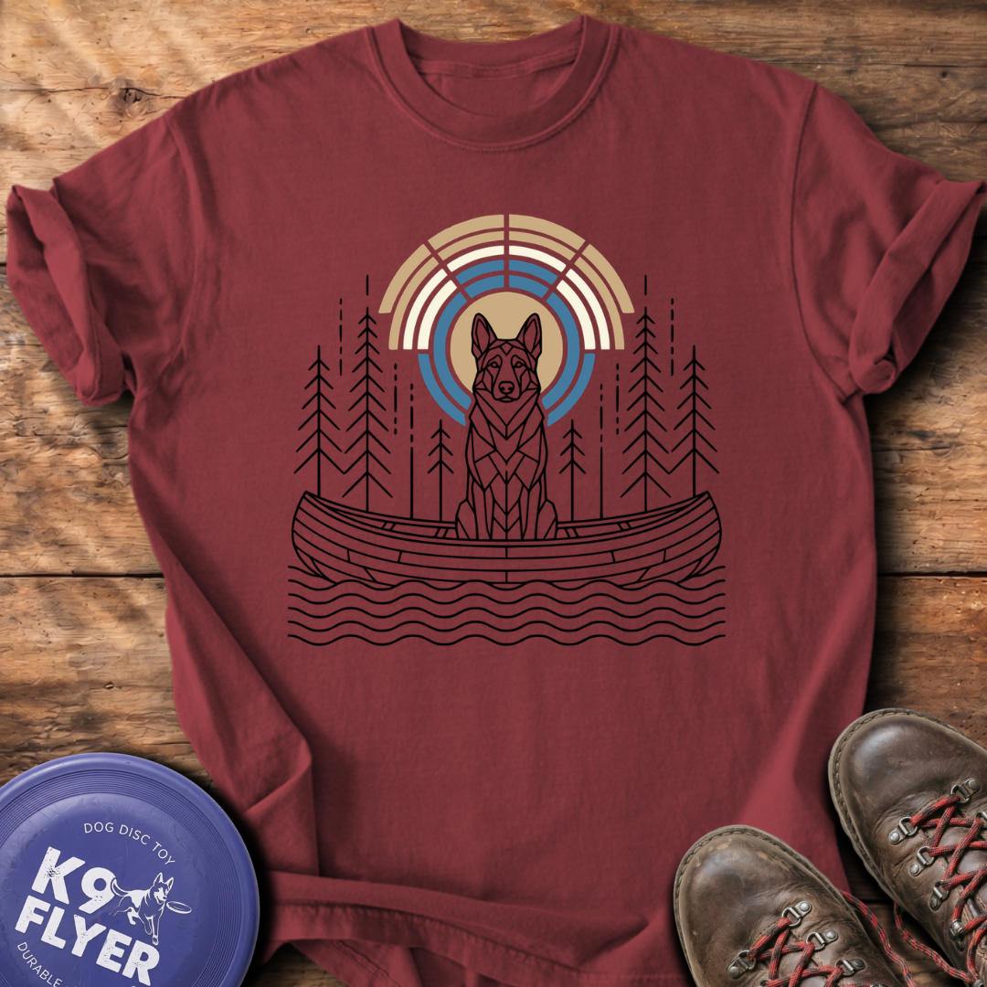 Canoe T-Shirt - Brick