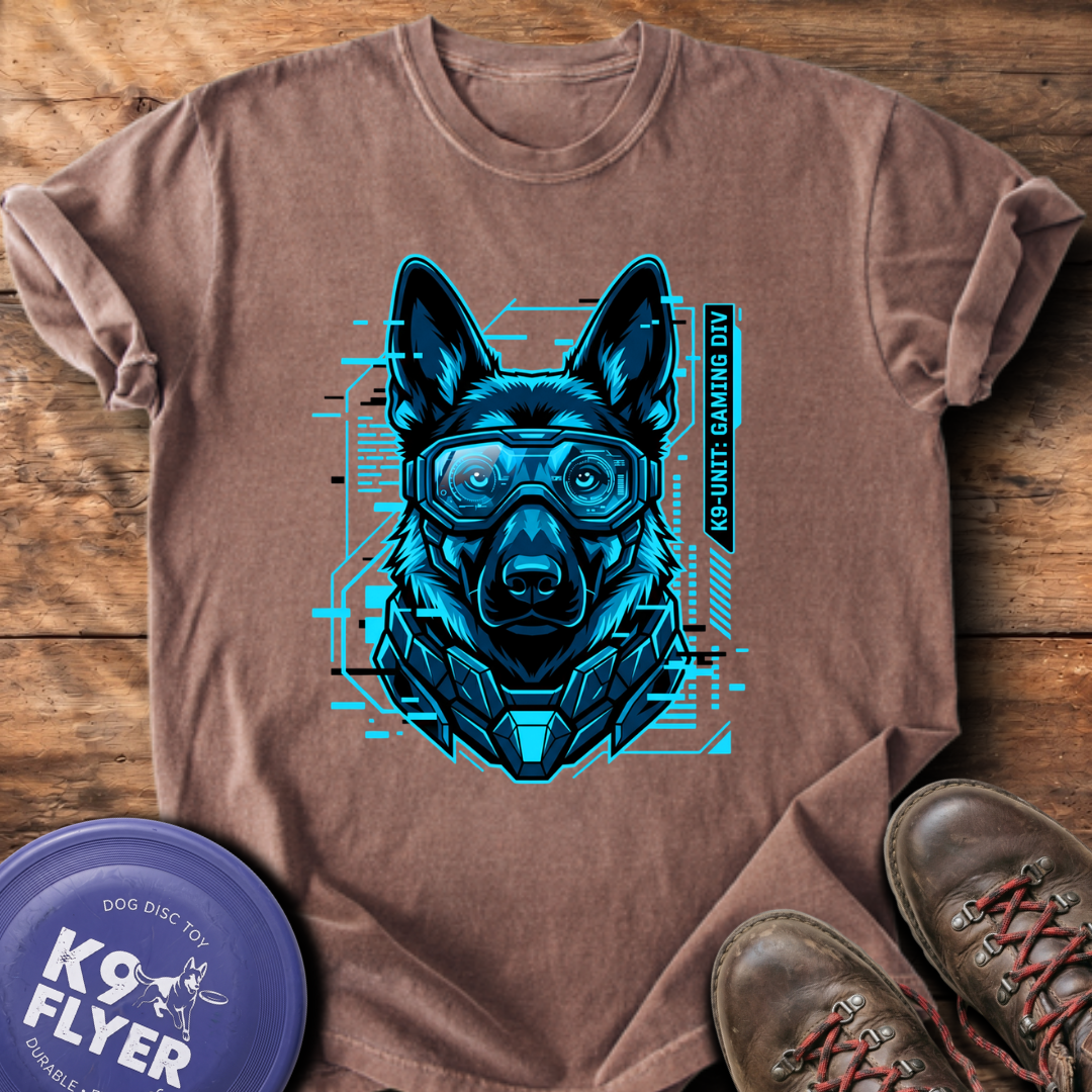K9 Gaming Division T-Shirt - Espresso