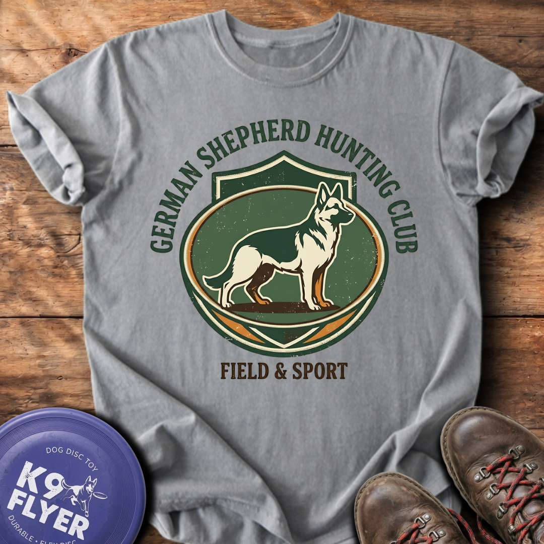 Shepherd Hunting Club T-Shirt - Grey