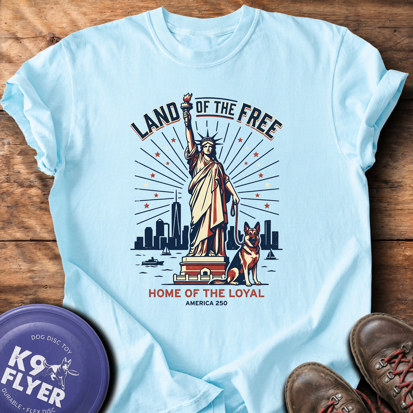 0113 Statue Of Liberty And GSD - Chambray