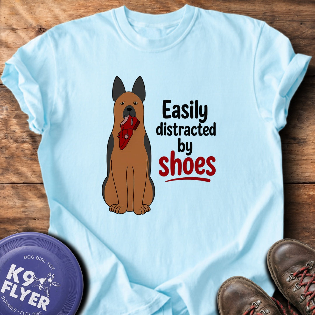 0015 Easily Distracted By Shoes - Chambray