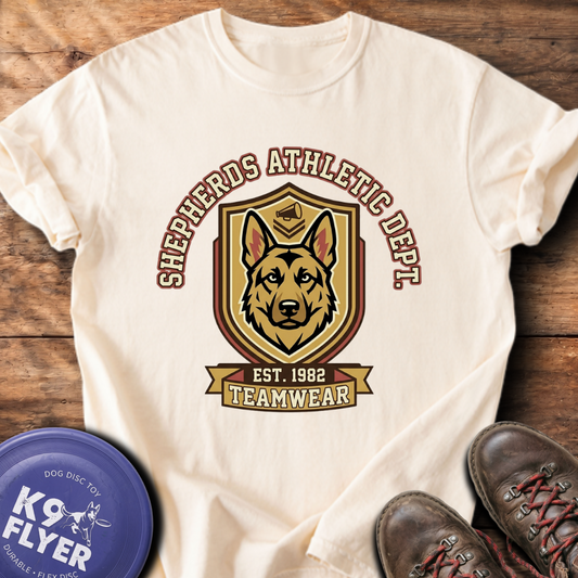 Shepherds Athletic Dept T-Shirt - Ivory