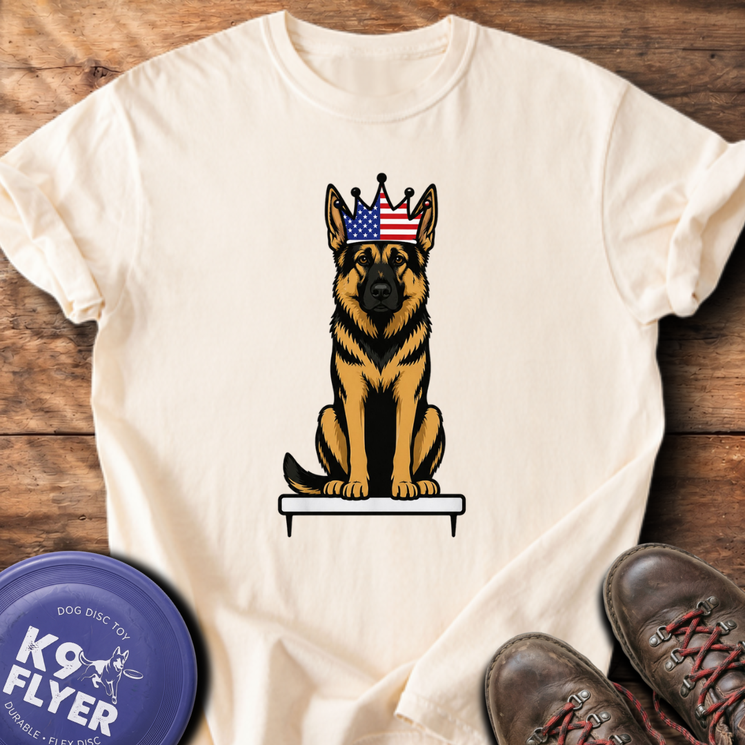GSD King T-Shirt - Ivory