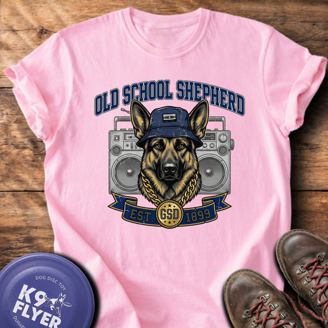 Old School Shepherd T-Shirt - Blossom